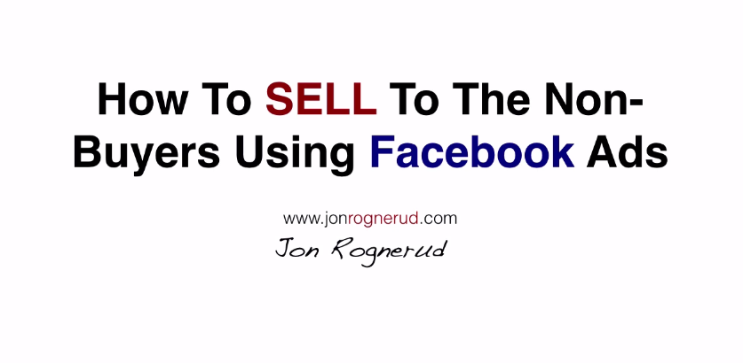 How To Sell More Using Facebook Ads (Retargeting)