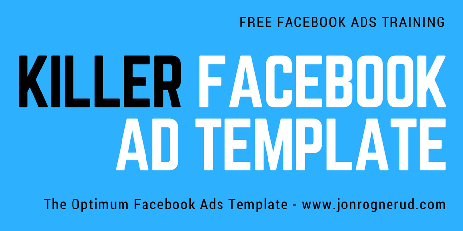 A Different Facebook Ad Template That Rocks